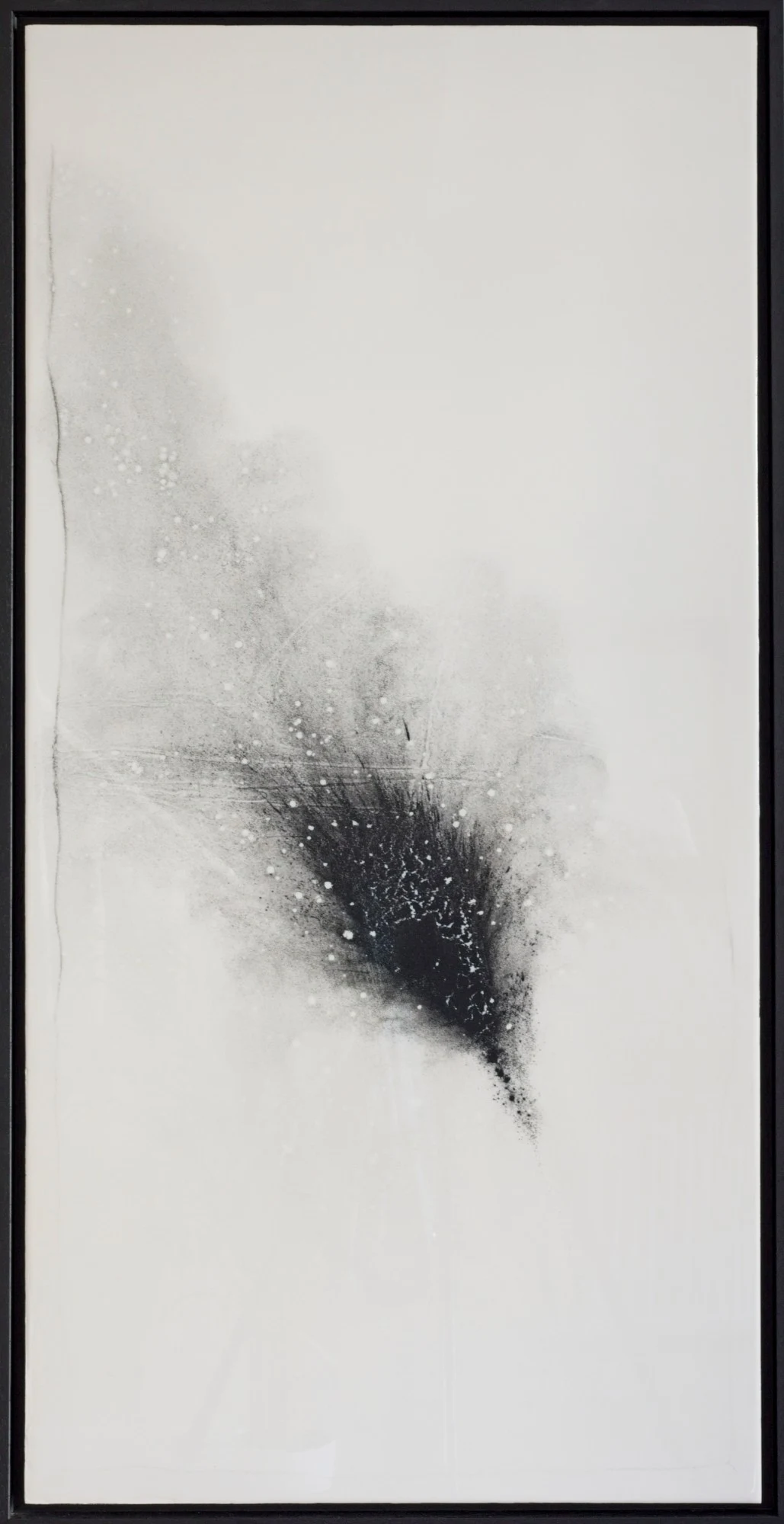Smoke in white